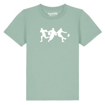 Rugby Trio Children's T Shirt, 2 of 3