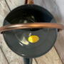 French Grey And Copper Trim Watering Can Nine Litre, thumbnail 3 of 4