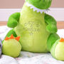 Personalised Dinosaur Childrens Soft Toy, thumbnail 2 of 5