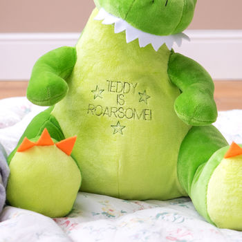 Personalised Dinosaur Childrens Soft Toy, 2 of 5