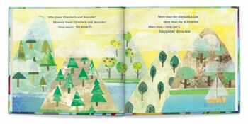 Personalised Children's Book, Who Loves Me, Twins, 3 of 9