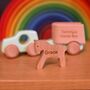 Personalised Wooden Car And Horse, thumbnail 4 of 9