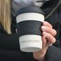 'Paws For Coffee' Dog Lovers Reusable Cup, thumbnail 4 of 10