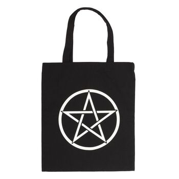 Pentagram Cotton Tote Bag, 2 of 4