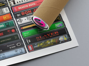 40th Birthday Print Music From The Year You Were Born, 2 of 9