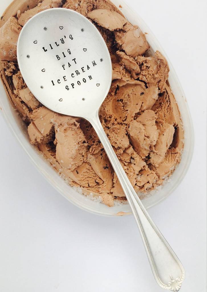 Personalised Vintage Ice Cream Spoon By Vintage Candy