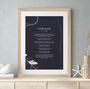 Custom Made Use Your Poem Personalised Print, thumbnail 1 of 5