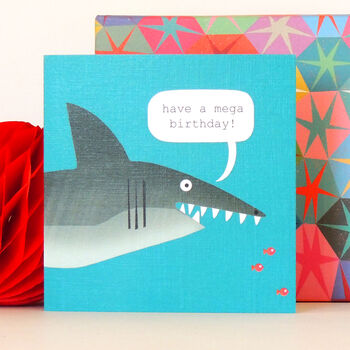 Megalodon Happy Birthday Card, 4 of 5