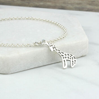 Sterling Silver Giraffe Bracelet, 5 of 12