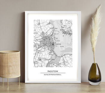 Favourite UK Location Map Print Custom Made, 5 of 12