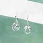 Graduated Sterling Silver Wide Link Necklace, thumbnail 9 of 10