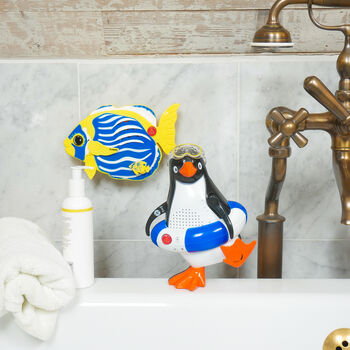 Steepletone Penguin Shower Radio And Bluetooth Speaker, 7 of 9