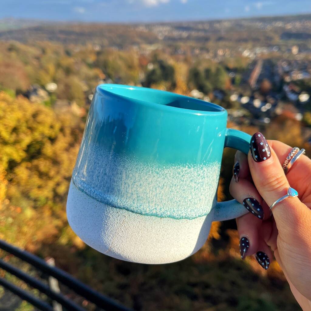 Mojave Glaze Sea Green Mug, 1 of 2