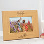 Personalised Birth Month Flower Photo Frame For Best Friend, thumbnail 2 of 12