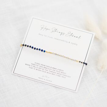 Minimalist Colourful Silk Thread Gemstone Bracelets, 5 of 12