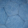 Personalised Denim Football Ball 32 Panel Jeans Ball, thumbnail 3 of 5
