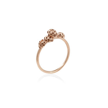Loveliness Of Ladybirds Ring Silver/Gold/Rose Gold, 6 of 8