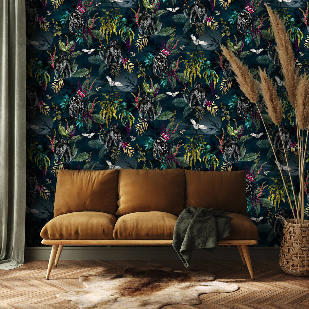 Love Frankie Deadly Night Shade Wallpaper In Twilight, 1 of 2