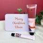 Personalised Hand And Lip Care Gift Set In A Tin, thumbnail 1 of 4