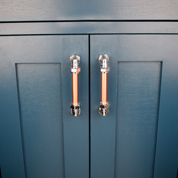 Copper Handle With Chrome Ends, 5 of 5