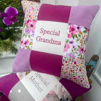 Special Grandma Cushion   Pink And Purple, 2 of 11