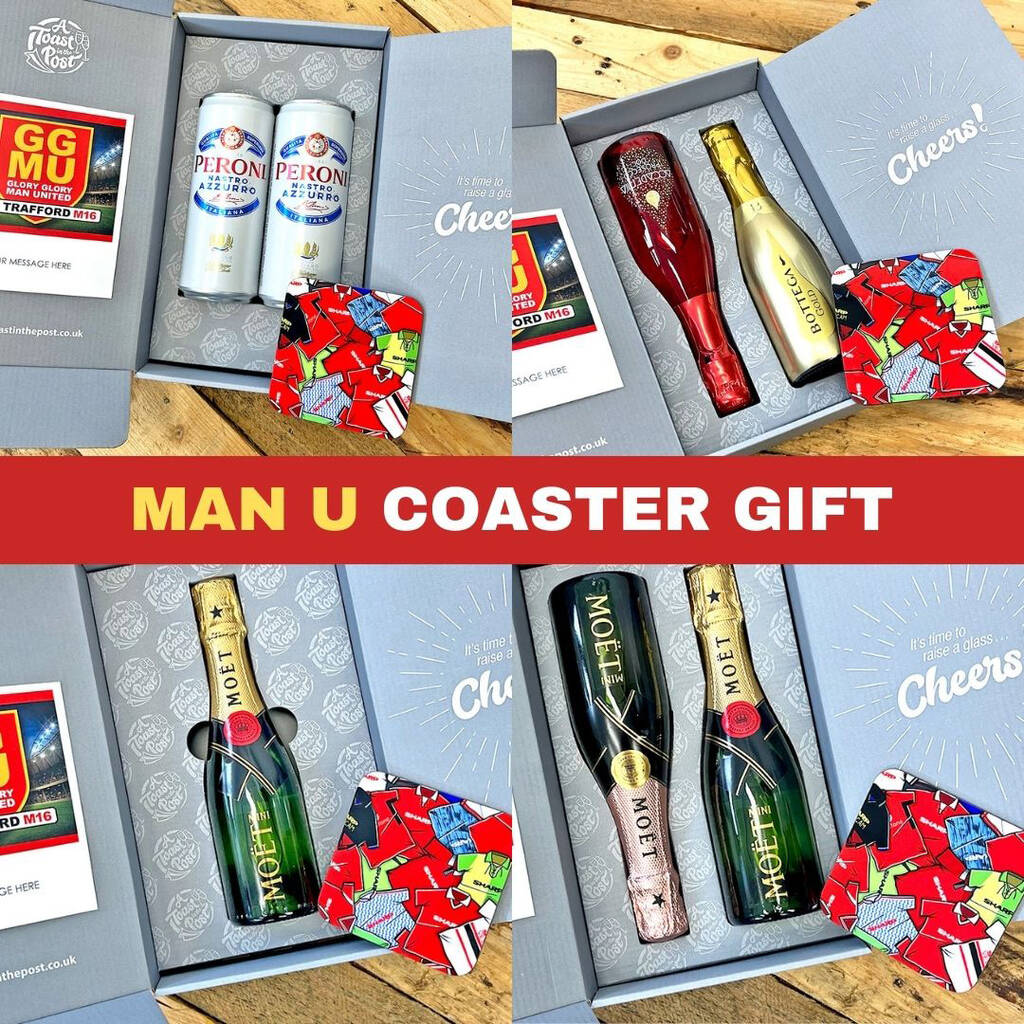 Manchester United Football Drinks Gift, 1 of 5