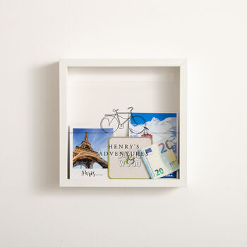 Personalised Travel Memory Frame Bike, 8 of 8