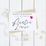 Personalised Auntie Birthday Card, thumbnail 1 of 2