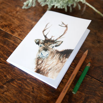 Inky Reindeer Notebook, 5 of 5