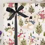 Three Sheets Of Traditional Snowman Christmas Wrapping Paper, thumbnail 1 of 2