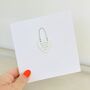 Bride's Wedding Card ~ Handmade, thumbnail 1 of 2