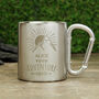 Personalised Your Adventure Awaits Stainless Steel Mug, thumbnail 3 of 5