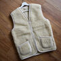 Natural Wool Bodywarmer, thumbnail 9 of 9