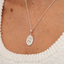 Gemini Zodiac Necklace, Sterling Silver Or Gold Plated, thumbnail 2 of 10
