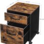 Industrial Office Filing Cabinet With Wheels, thumbnail 2 of 9