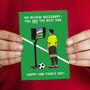 Funny Var Father's Day Card, thumbnail 1 of 3