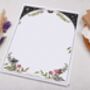 A5 Letter Writing Paper With Celestial Moon, Star, Moth And Mushroom, thumbnail 3 of 3