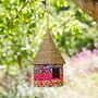 Octagonal Recycled Cotton Birdhouse, thumbnail 6 of 10