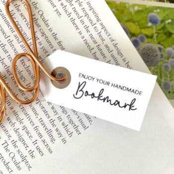 Personalised Wire Bookmark For Grandad, 2 of 9