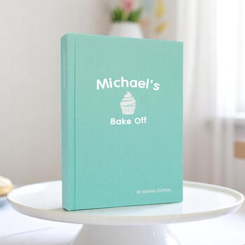 Personalised Baking Journal, 5 of 5