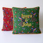 Personalised Quality Cushion, Cotton Anniversary Gift, thumbnail 2 of 7