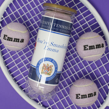 Personalised Sustainable Tennis Balls, 6 of 12