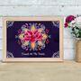 Personalised Diwali Rangoli Framed Print, thumbnail 4 of 6