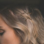 Ingrid Gold Star Hair Clip, thumbnail 1 of 4