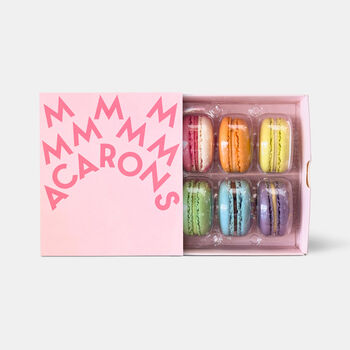 Tennis Macarons Gift Box Of Six, 5 of 12