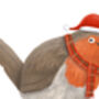 Christmas Robin Christmas Cards, thumbnail 4 of 6