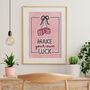Make Your Own Luck Print, thumbnail 2 of 6