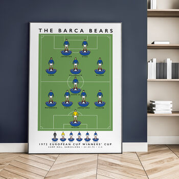 Rangers 1972 Barcelona Bears Poster, 4 of 8