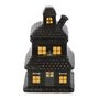 Black Haunted House Oil Burner And Wax Warmer, thumbnail 2 of 4