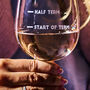 Personalised Teacher Gift Wine Glass, thumbnail 3 of 3